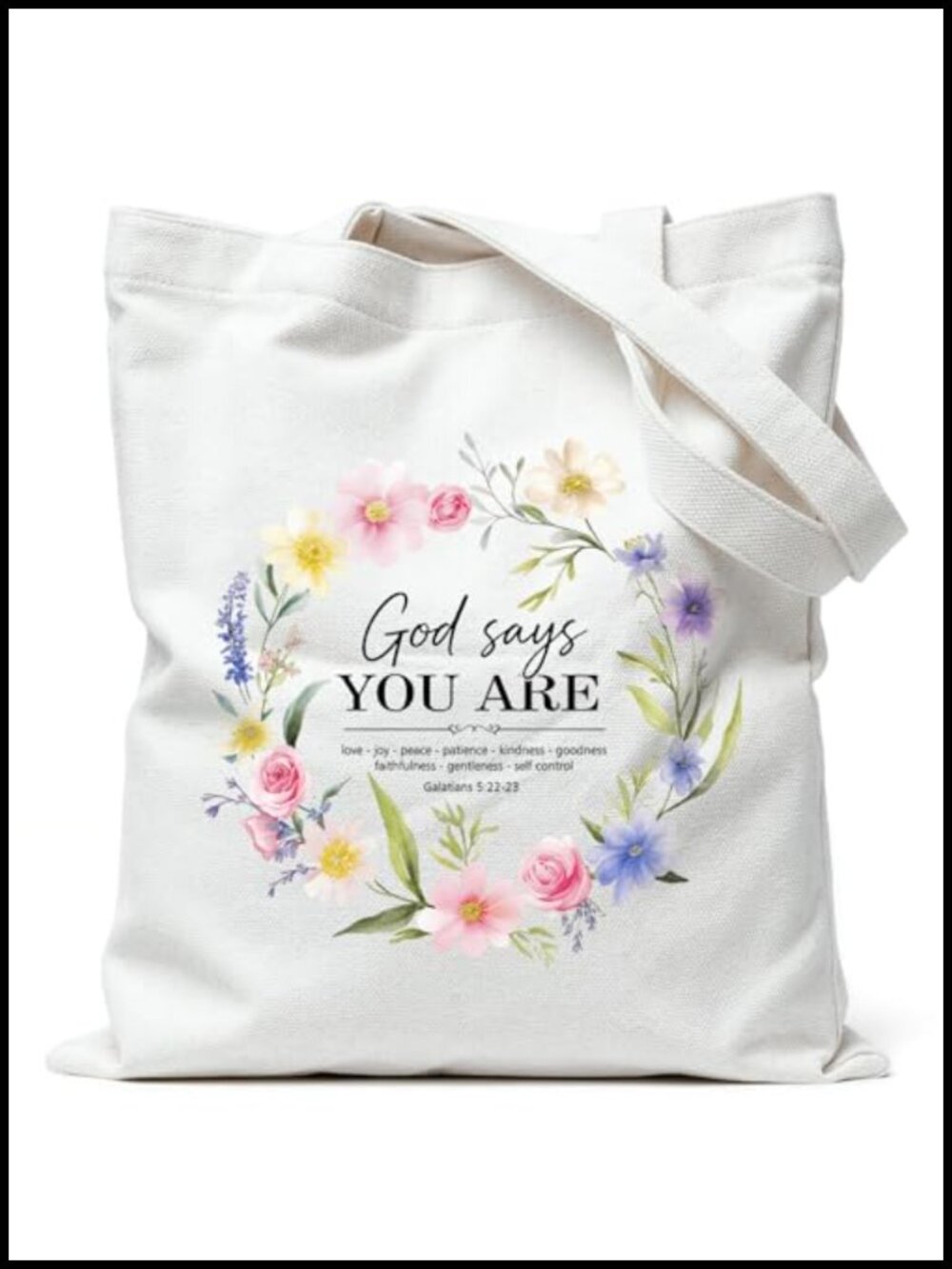 Canvas Tote Bag Heavy Duty Reusable Grocery Bag